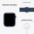 Часы Apple Watch Series 7 45mm Aluminum Case with Sport Band (MKN83) фото 9
